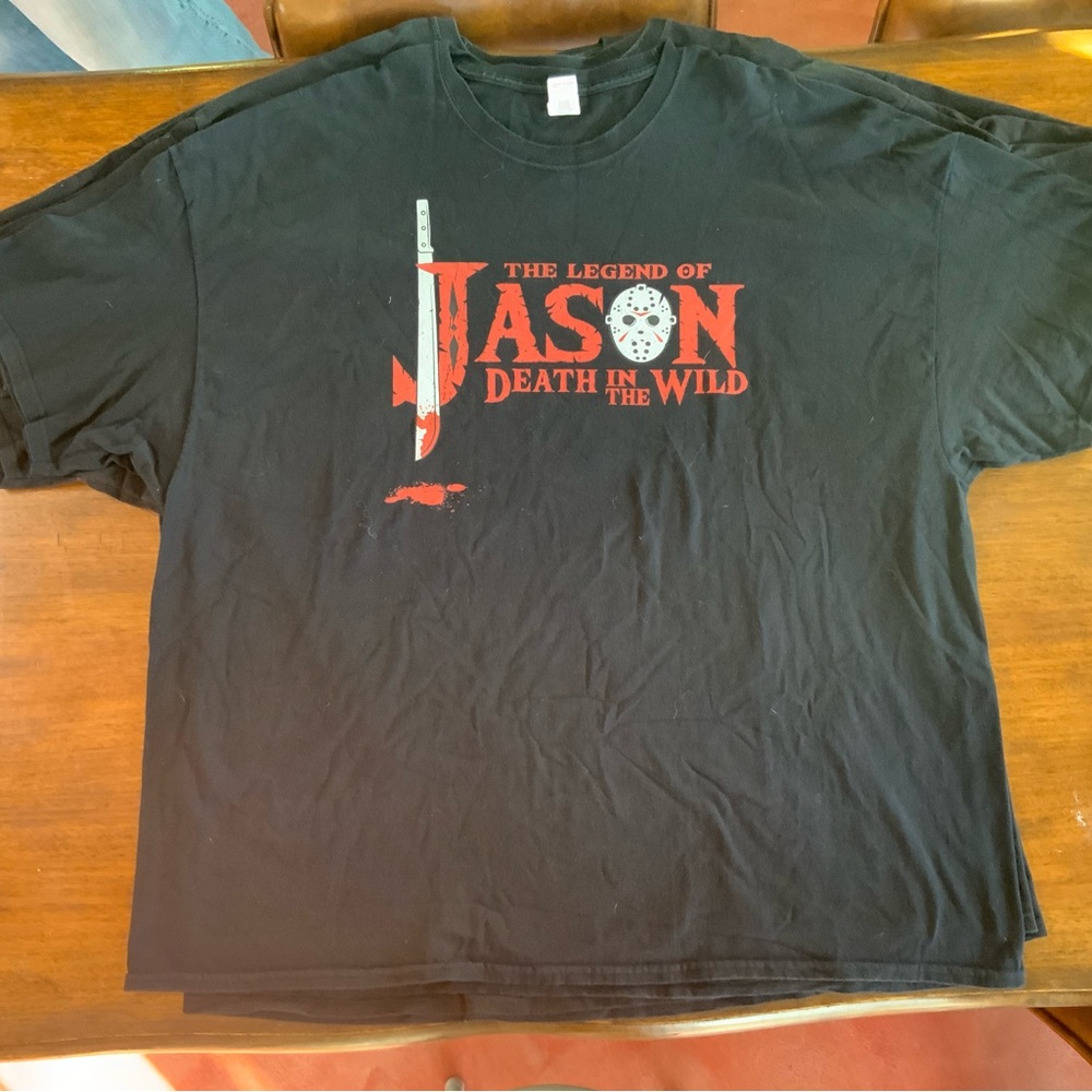 Jason Voorhees Friday the 13th Zelda Pop culture video game horror graphic tee